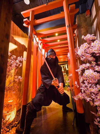 Ninja Trick House in Tokyo　(新宿忍者からくり屋敷)